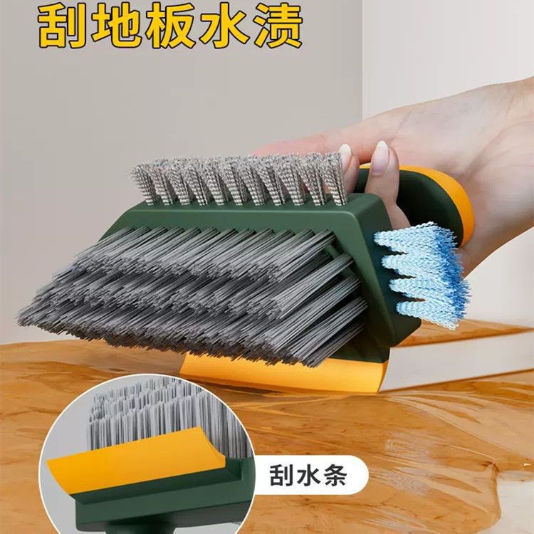 Japanese triangle floor brush bristle cleaning brush toilet floor brush plate no dead corner bathroom corner gap toilet