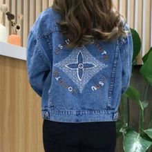 牛仔外套女时尚百搭刺绣年春秋新款韩版宽松小个子短款上衣潮