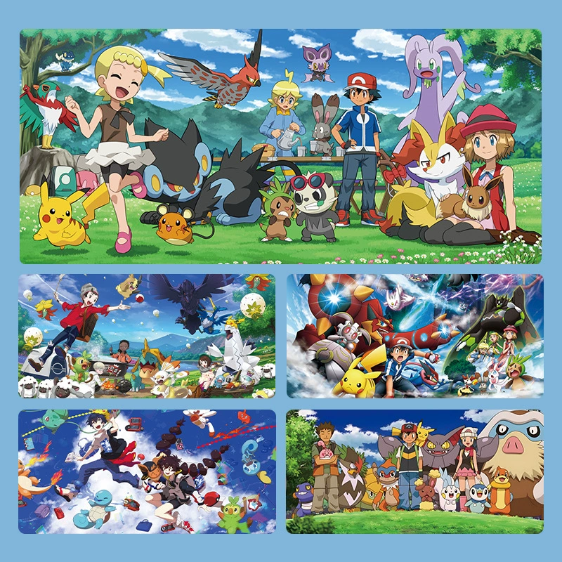 Mouse, big pocket teaching monster, table mat, keyboard, Pokemon