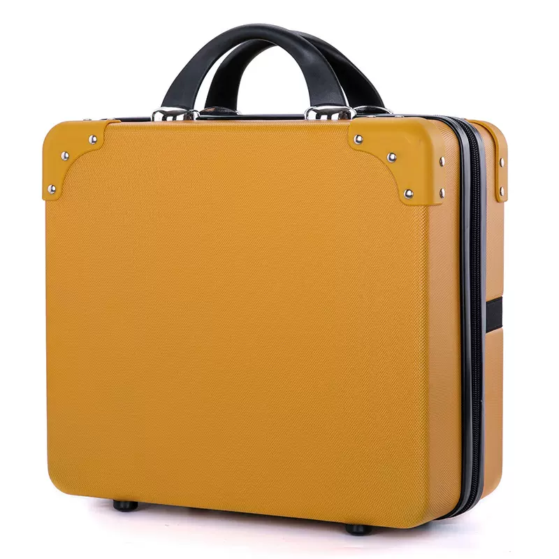 时尚轻便16寸前开口手提箱密码锁化妆包便携小箱子行李箱LOGO打印