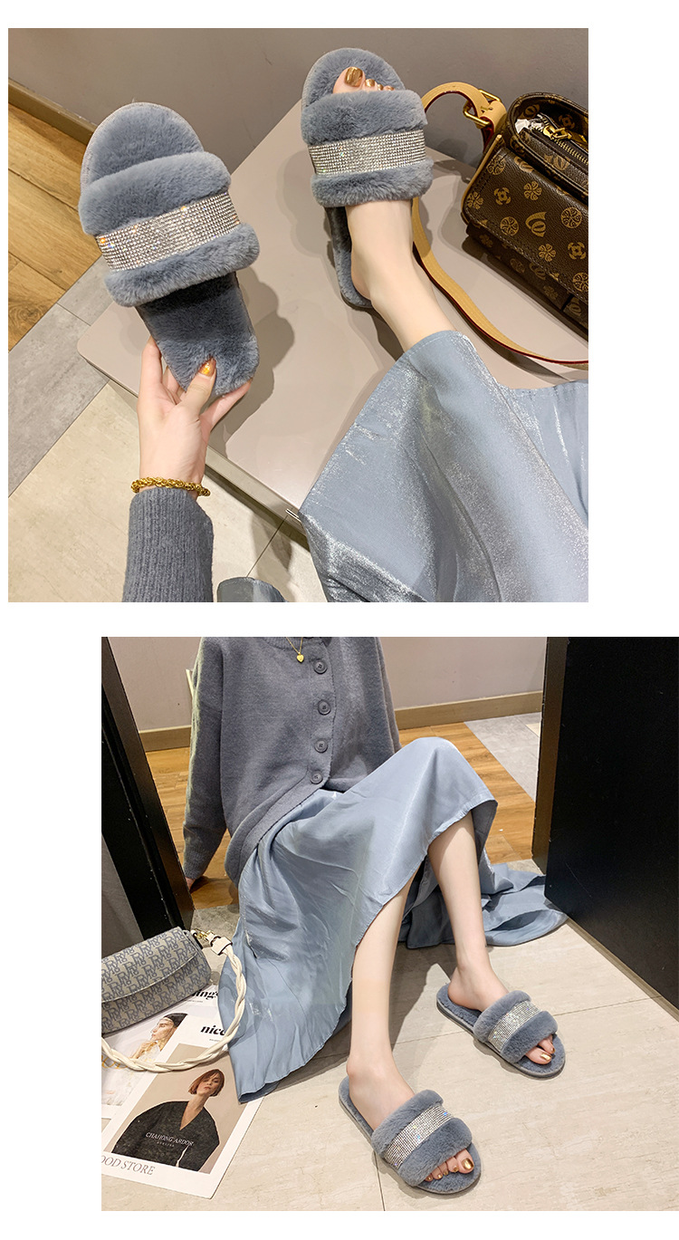 Scarpe da casa da donna, comode, antiscivolo, lavabili in lavatrice, estive, aperte in velluto, a punta aperta, per interni ed esterni_voghion.com