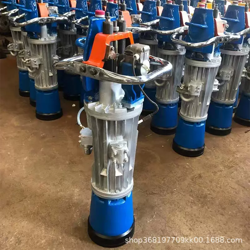 地面压实内燃冲击夯 小型手扶式夯实机 混合油老式打夯机价格