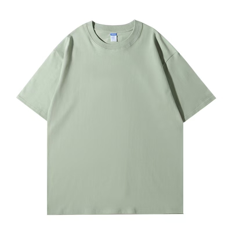 高品質tシャツ260グラム重ポンド純綿落肩tシャツ半袖男ins潮五分袖中袖シャツ|undefined