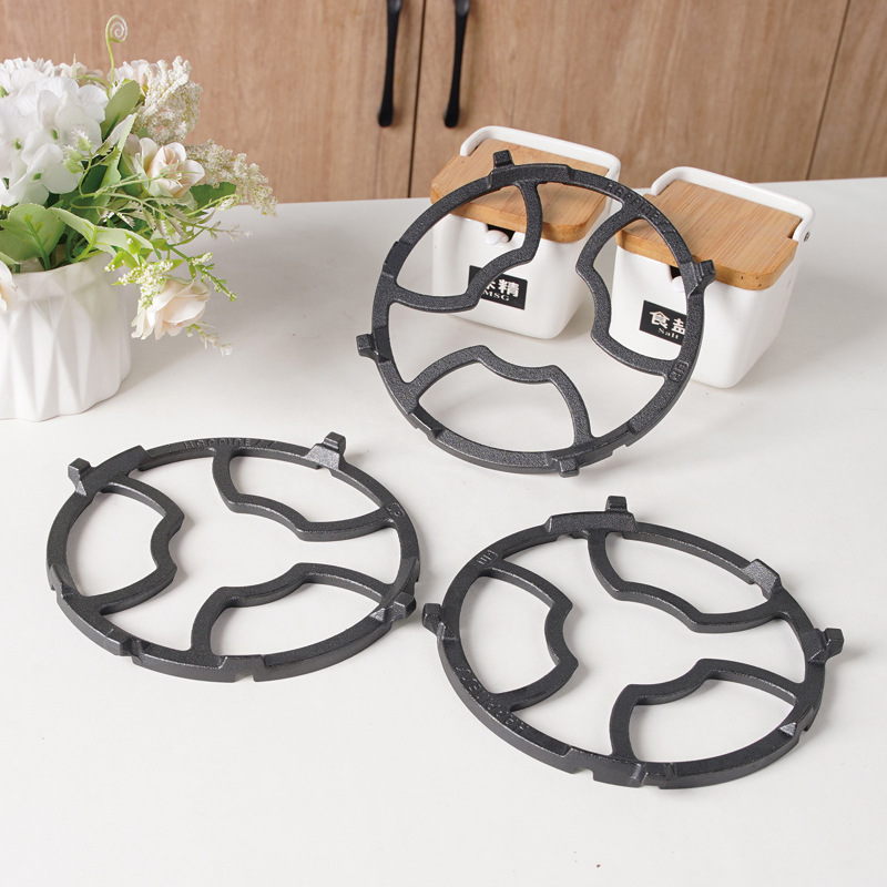 Soporte de estufa de gas Xiaohenfu Soporte de olla de leche Soporte de olla no resbaladiza Soporte de olla de estufa de gas Soporte de olla pequeña Soporte de cazuela auxiliar