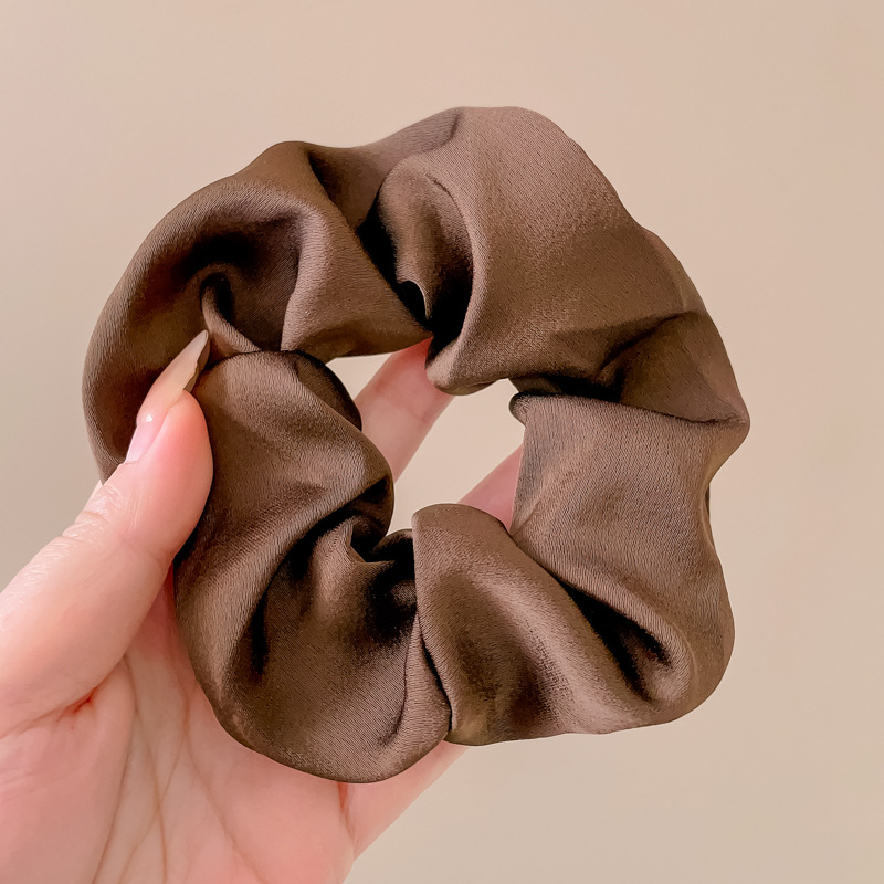 Pequeño, fresco y dulce, lazo para el cabello de intestino grueso, linda cuerda para el cabello a cuadros, atmósfera coreana, cuerda para el cabello, tocado de goma