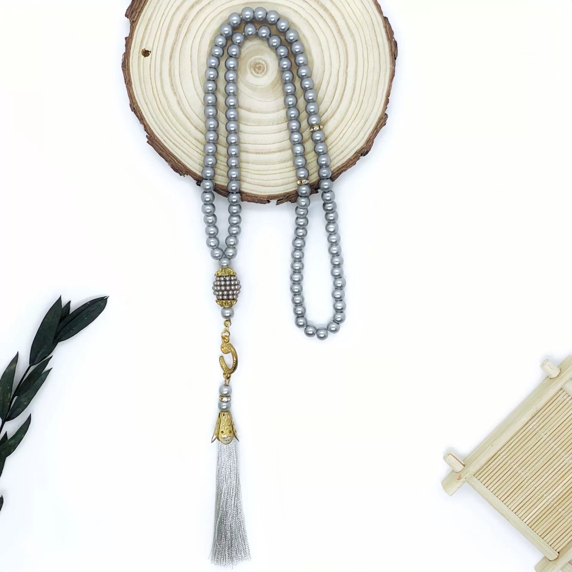 69,99 имитации жемчуга и базаков мусульманских четок для повседневного поклонения браслет TASBIH