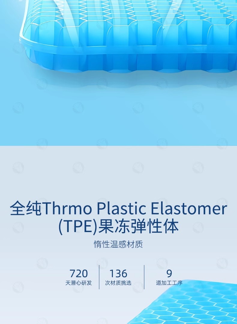 Car Seat Cushion, Summer Cooling Pad, Ventilated and Breathable, Summer Car Seat Cushion and Backrest, Universal Gel Pad for All Seasons, Wholesale