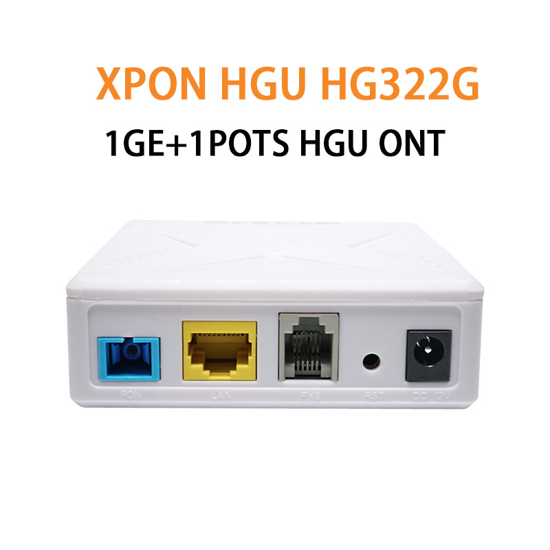 V·SOL-XPON-ONU HG322G 1GE+1POTS HGU ONT光纤猫跨境外贸英文版