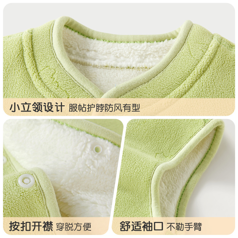 Primavera, otoño, invierno, chaleco de bebé, chaleco de invierno para niños pequeños, chaleco de hombro caliente para niños