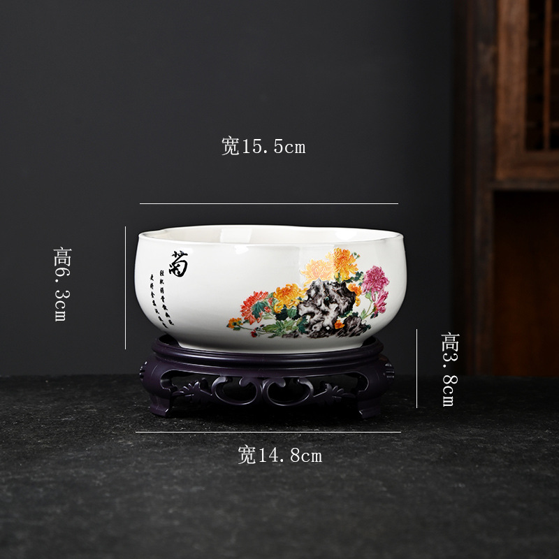 Cuenco de nenúfares, flores de cobre, macetas especiales con paletas, utensilios hidropónicos de cerámica, macetas grandes para el hogar, liquidación al por mayor