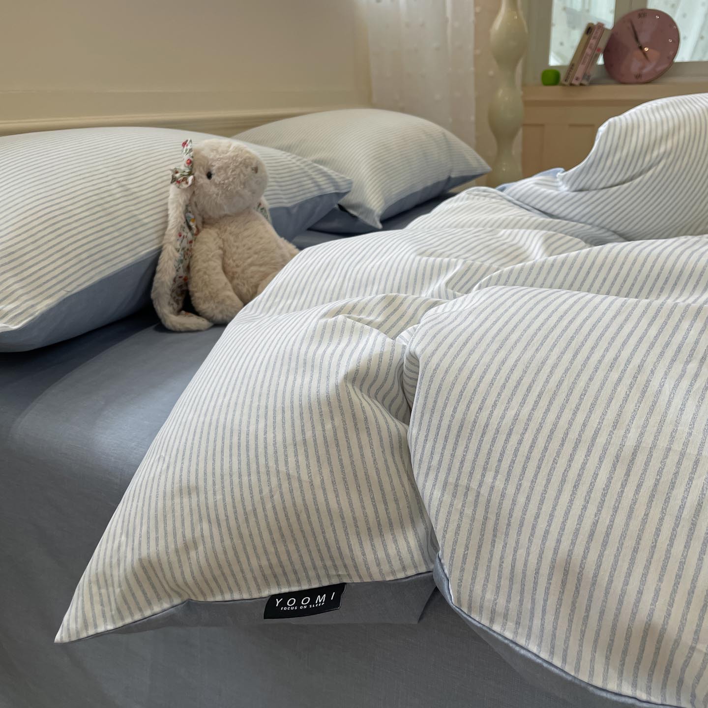 Cama de algodón de cuatro piezas set2025 nuevo algodón de cuatro estaciones sábanas universales set de cama de tres piezas