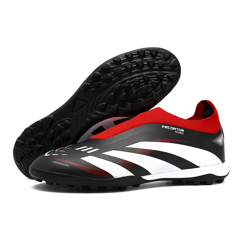 Zapatos de Fútbol con Tacos TF de Corte Bajo de KPU y TPU Antideslizante para Césped Artificial