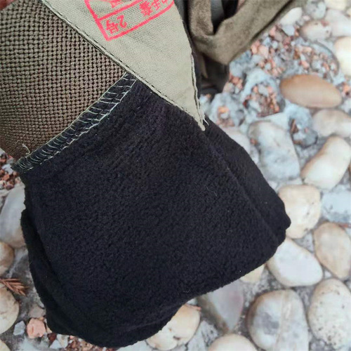 Wholesale 03 gloves winter lined camouflage ski military camping cotton gloves outdoor cycling warm cotton gloves