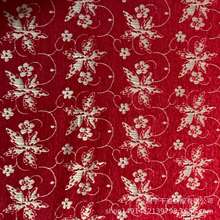 雪尼尔色织提花面料新款童装年服礼服连衣裙鞋料箱包抱枕