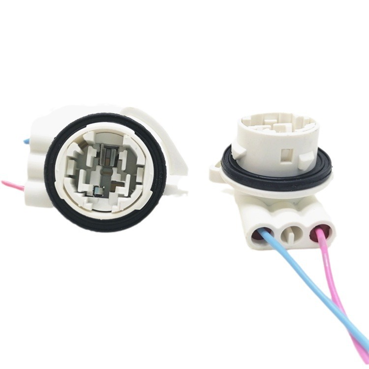 3156B freno del coche de señal de vuelta del sostenedor de la lámpara enchufe conector LED luz trasera arnés de cableado del sostenedor de la lámpara socket fábrica al por mayor