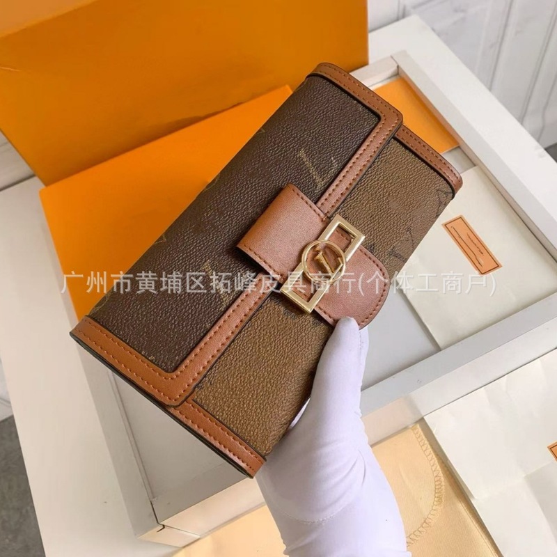 跨境2025新款达芙妮短款钱夹卡包轻奢百搭女士长款钱包多卡位钱夹|undefined