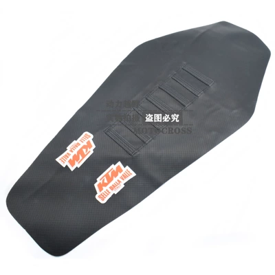 Constant ship Kevis AJ1 kaixi KTM Bozur upstart Zunzun and other modified non-slip particle cushion leather cushion cover (Motorcycle cushion) - black