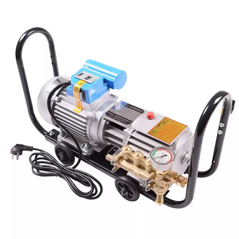 Shanghai Panda QL-280 high-pressure washer gun head, car wash water gun, quick-connect long gun, 220V all-copper short gun