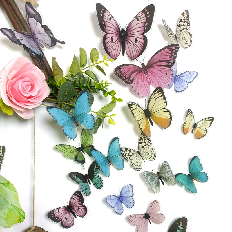 Three dimensional waterproof stickers on wall, sticker, cute decorations, 3D