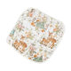 Beianyue baby 6-layer gauze saliva towel newborn handkerchief children's face towel baby bath small square towel