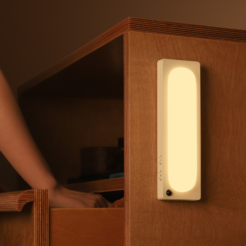 工場商品の新型ストリップ誘導灯箪笥通路トイレ夜老人赤外線誘導無線充電夜灯|undefined