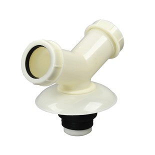 Washing machine floor drain tee balcony basin sewer pipe three fork sewer floor drain tee box 400 Pack