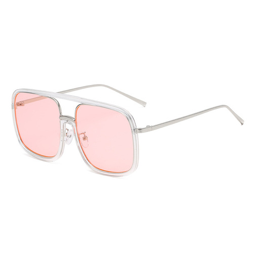 2024 new sunglasses, fashionable anti-blue light frame glasses, styled sunglasses, no makeup slimming sun visors