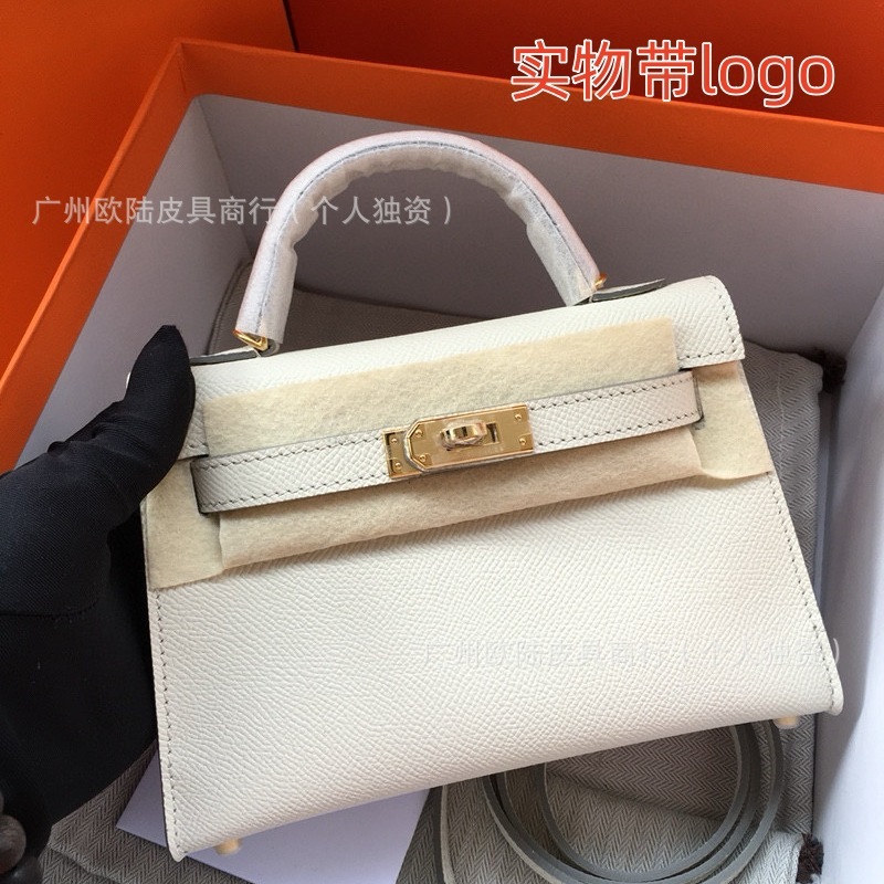 跨境货源新款经典二代手提凯莉包时尚百搭单肩斜跨女包实物带logo|undefined