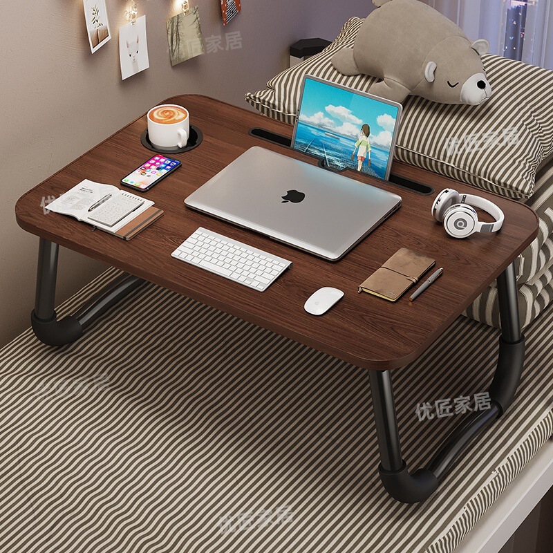 Small desk for home office use, foldable, suitable for writing and studying, ideal for college dorms, and designed for laptops, with a minimalist style Small desk for home office use, foldable, suitable for writing and studying, ideal for college dorms, and designed for laptops, with a minimalist style