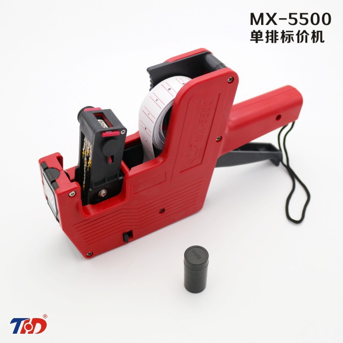 Etiquetadora Manual de Precios MX-5500 de Plástico de una Sola Fila para Etiquetas de Precios