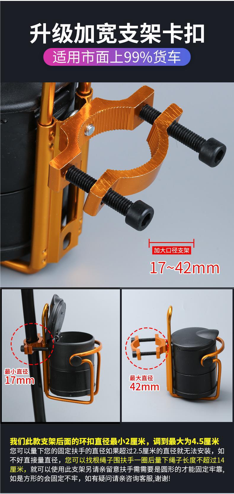 Large Truck Ashtray Holder Luminous Car Ashtray Liberation Hanging Multi-Functional Supplies Wholesale