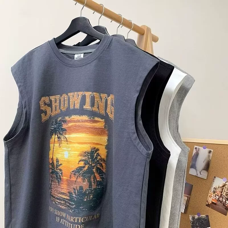 Трендовый жилет для мужчин летом прилив