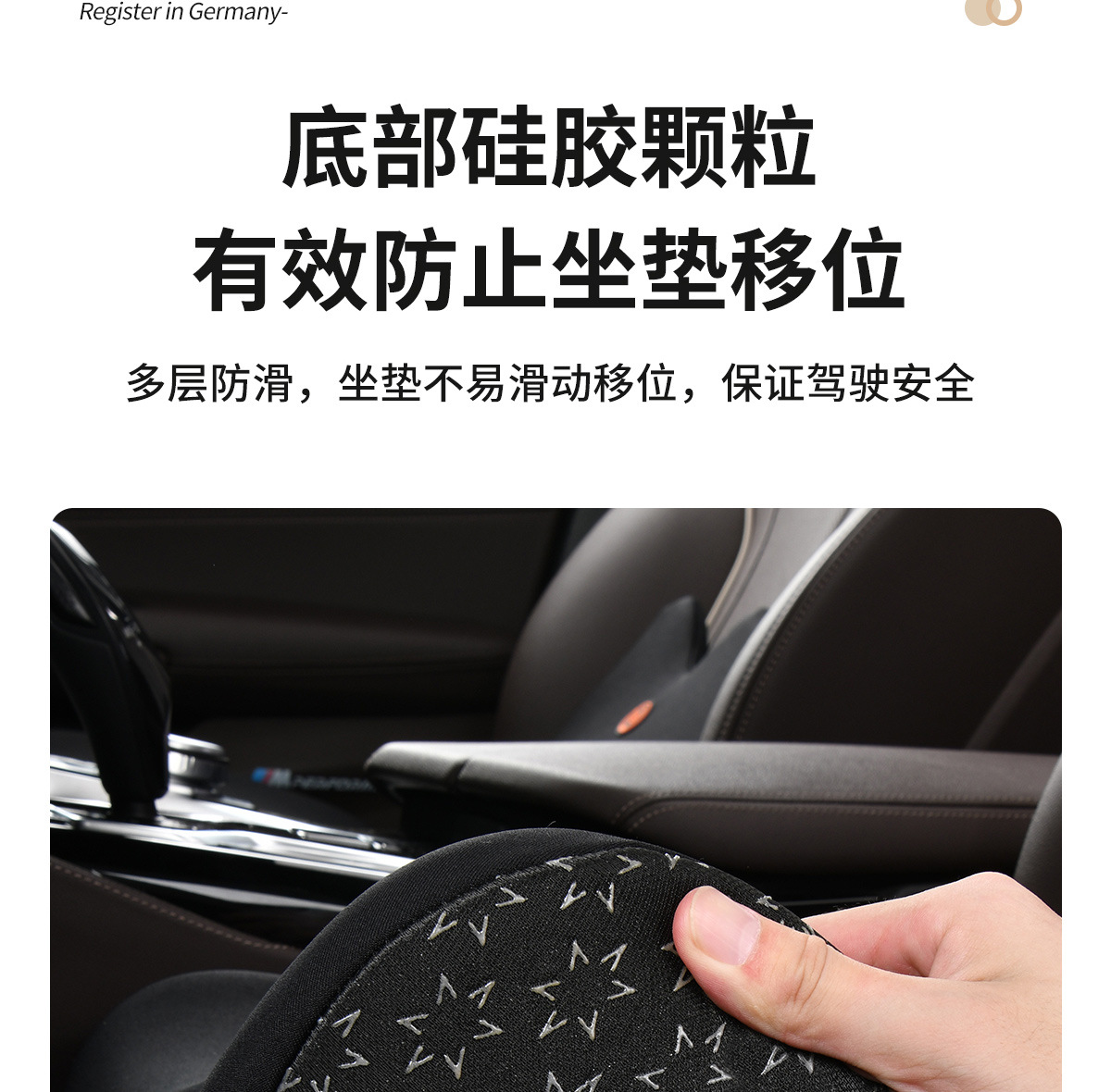 Car Heated Cushion Electric Massage Waist Cushion Car Seat Memory Foam Back Pillow Waist Office Waist Seat