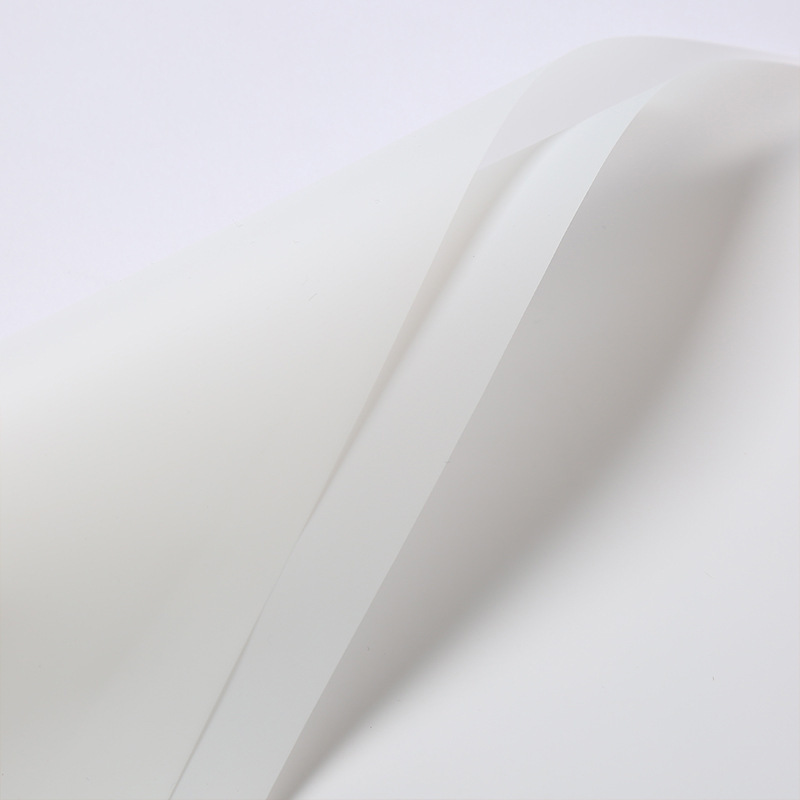 Papel Ouya Papel liso coreano Embalaje de flores Florería impermeable de dos colores Paquete de ramo Papel de flores Papel de regalo Material de embalaje de regalo