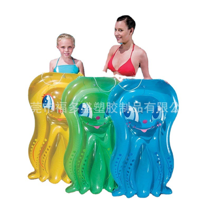 批发供应PVC充气浮排水晶充气冲浪板儿童水上娱乐浮排户外充气式