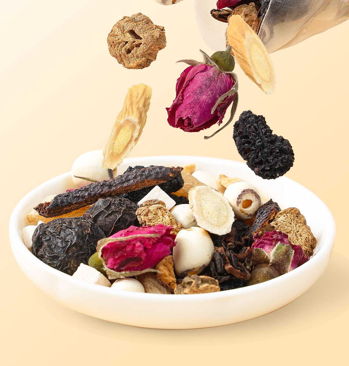 Wumei Chenpi Mulberry Rose Herbal Tea Blend 300g Nourishing Wellness Tea key features