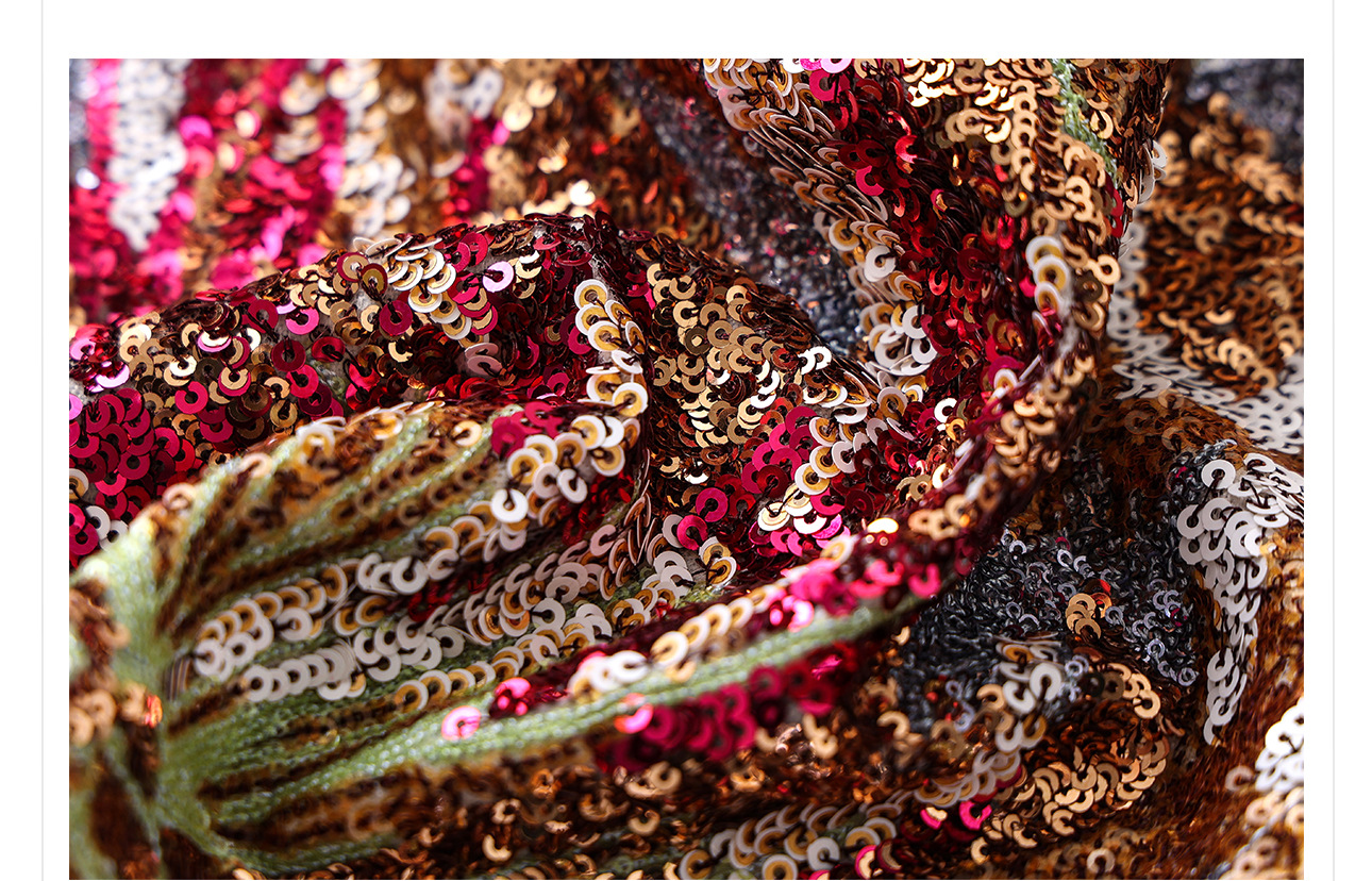 Áo vest nữ phong cách Trung Hoa mới 2026, thiết kế thêu sequin, chất rayon sang trọng — Đen, Màu huyền ảo, Xanh lam chi tiết 44