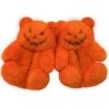 Pumpkin face teddy bear