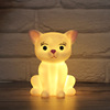 Creative LED cute night light, rabbit, lantern for bed, jewelry plastic, new collection, creative gift