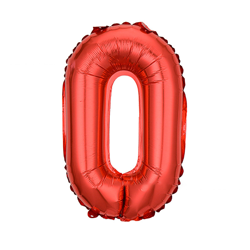 16 pulgadas letras inglesas globo rosa oro oro plata película de aluminio fiesta de cumpleaños fábrica al por mayor letra fiesta