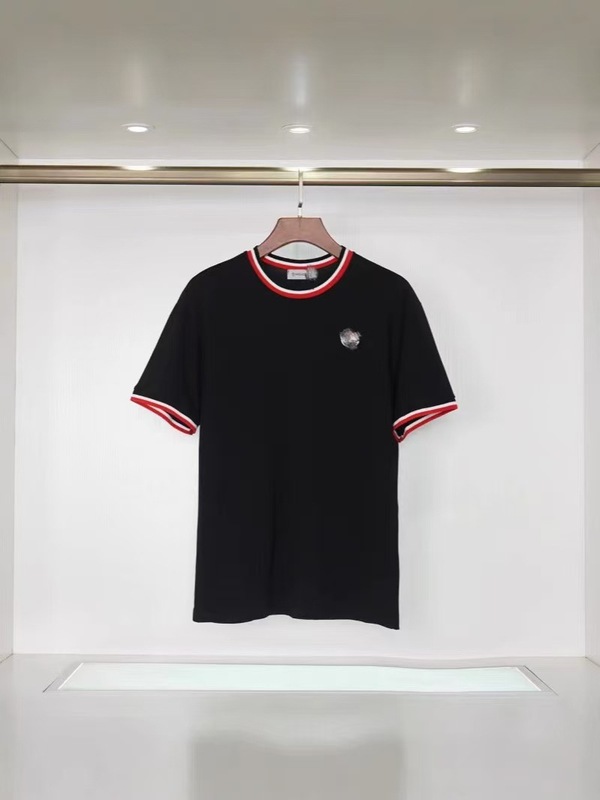 新しいヒップホップ植毛Monモンフルプリントクレア口ベルクロ半袖ユニセックスTシャツトップカップル着用|undefined