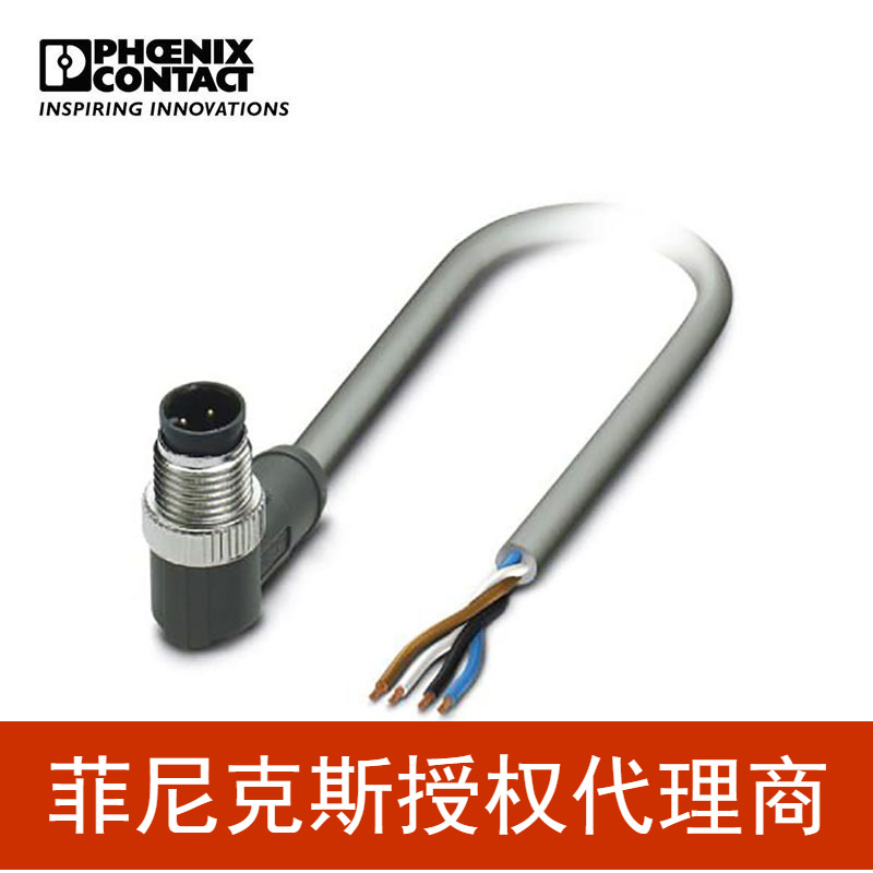 菲尼克斯 传感器/执行器电缆 - SAC-4P-M12MR/10,0-C20 - 1410888
