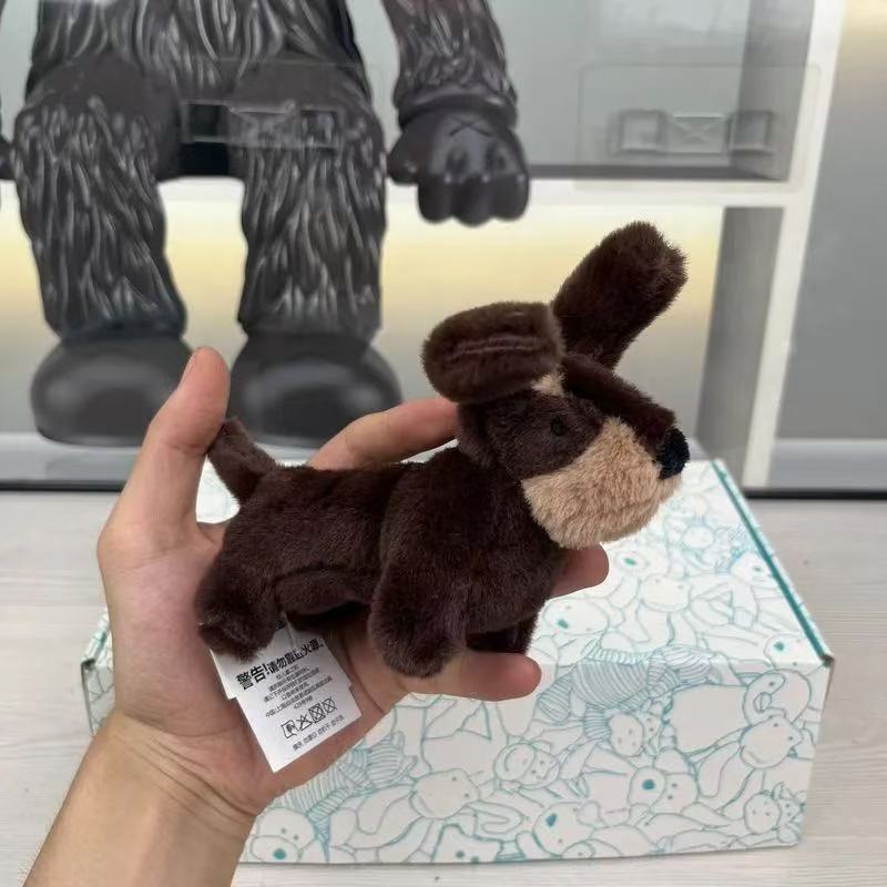 jellycat挂件三标齐全带钢印巴塞罗熊茄子牛角包 款式齐批发礼物|undefined