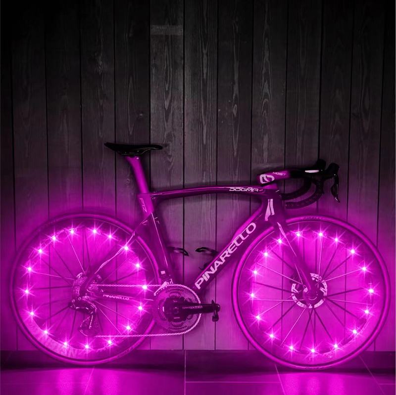 メーカー越境電子商取引自転車ホイールライトホットウィールスポークライトナイトライディングライトタイヤライトナイトランニングライトLEDライトストリング|undefined