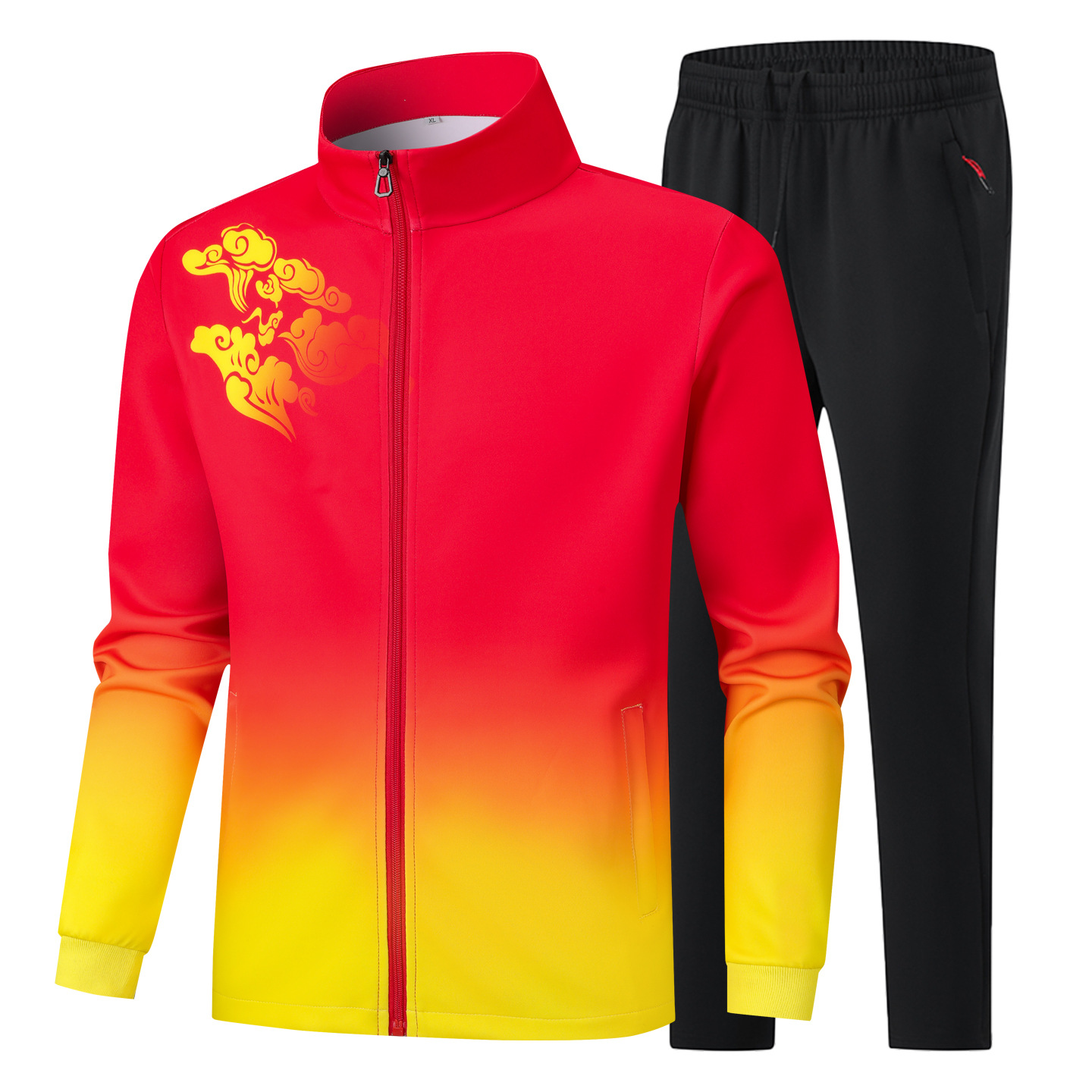 Group Fitness Exercises,广播操, Sportswear Suits, Men's and Women's Morning Exercises, Chorus Competitions, Sports Meeting Costumes