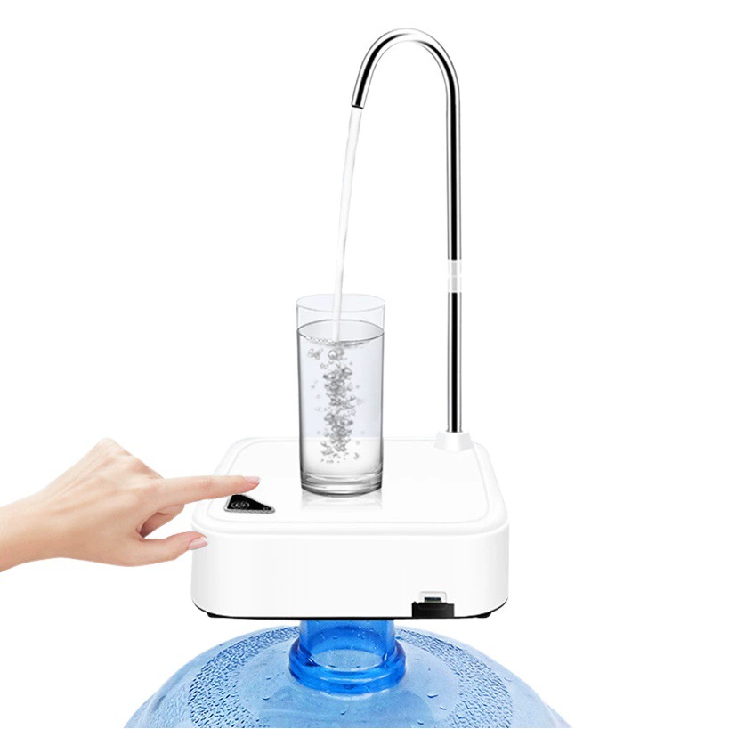 Насос для бутилированной воды Lancheng, электрический бытовой поднос, настольный водяной насос, большая бочка для очищенной воды, автоматический диспенсер для воды