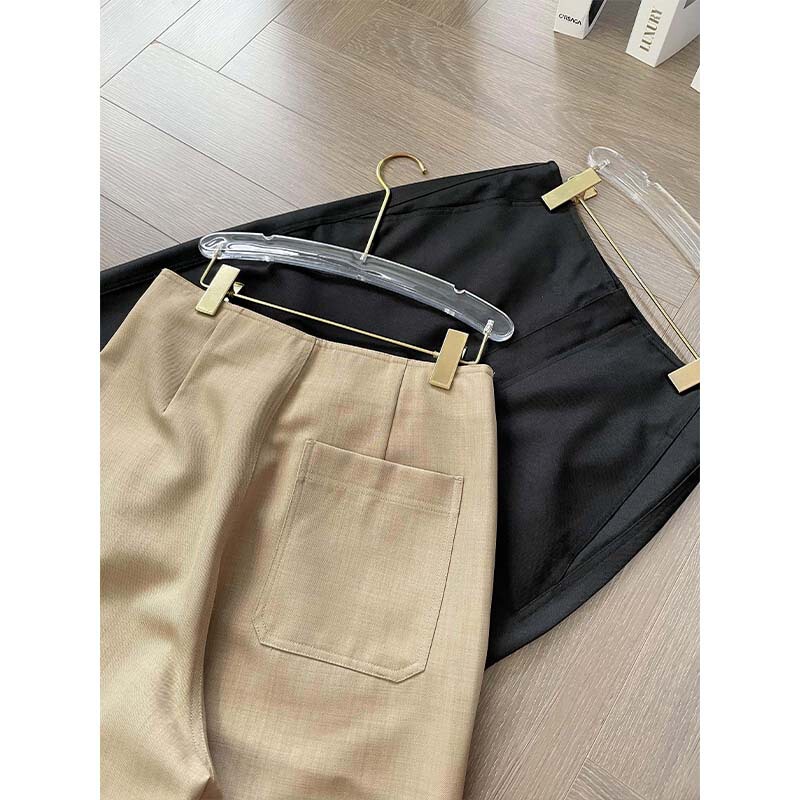 Surprise Sickle Pants!! Aesthetic Level Fashionable and Advanced Nine-Point Pants for Women ~ Can Be Worn in All Seasons Surprise Sickle Pants!! Aesthetic Level Fashionable and Advanced Nine-Point Pants for Women ~ Can Be Worn in All Seasons