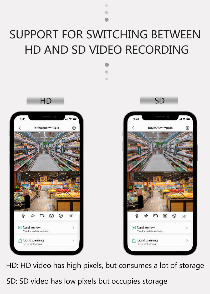 ICSEE çift lens WIFI gözetim kamerası, motorlu başlık