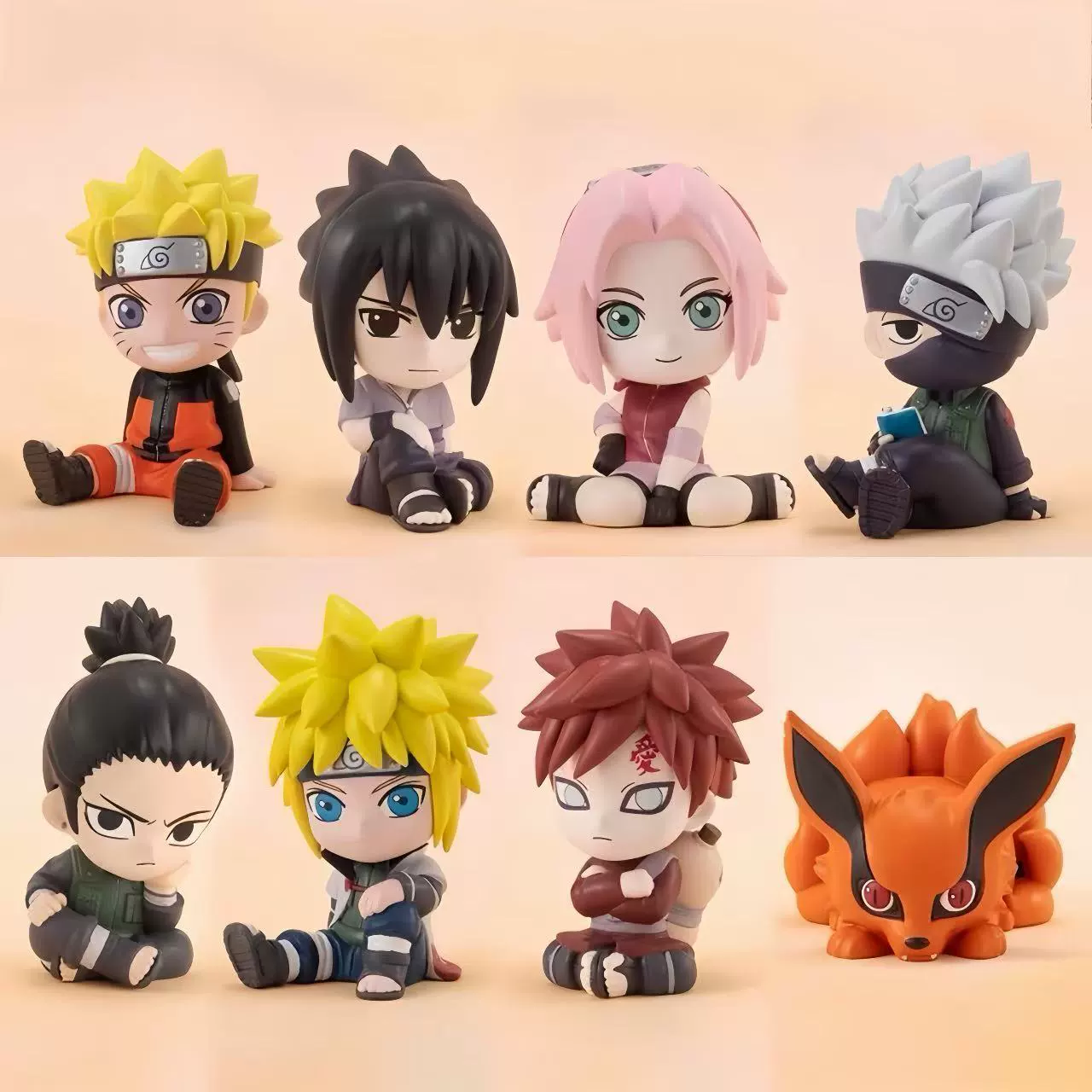 8 Naruto ручная ручка мультяшный Наруто Наруто Саскуп Какуши Таблетки Таблетки По Водяной Врата Девятихвостый Шерстяной Кукла Подвесной