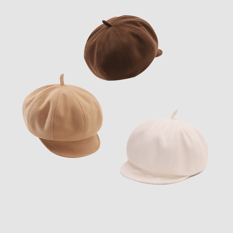 Boina de niñas moda coreana para niños gorra de pato para niños gorra de primavera y otoño caliente sombrero